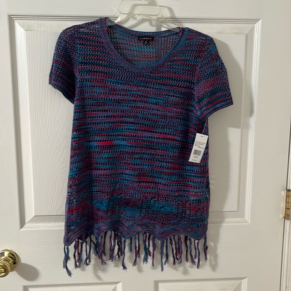 Hannah size s sweater short sleeve